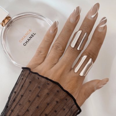 טבעת מולאן כסף אמיתי 925 וואן סייז פתוח מלמעלה לאורך האצבע מרשימה במיוחד מידה אחת מתאימה לכולן