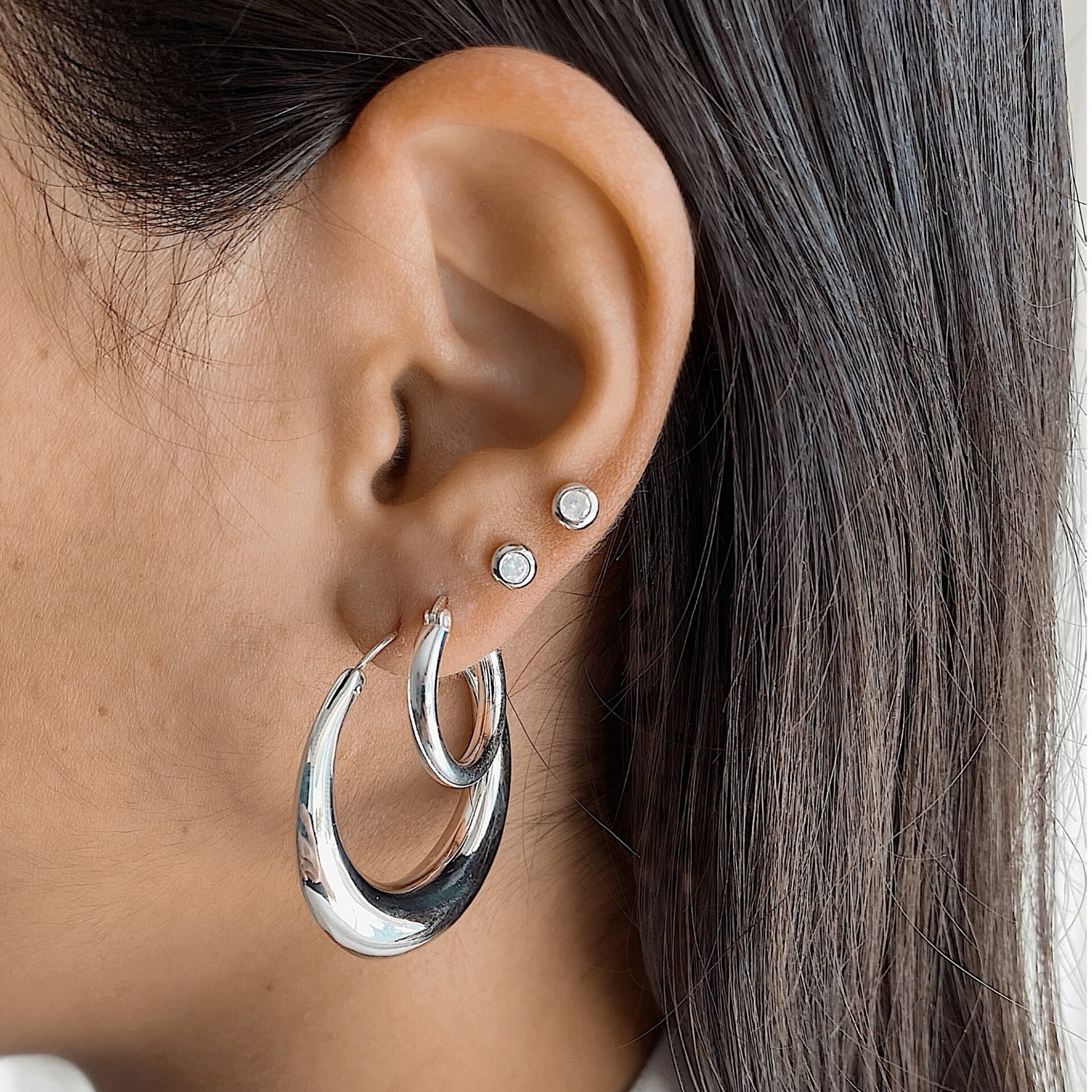 עגילי חישוק גולייט