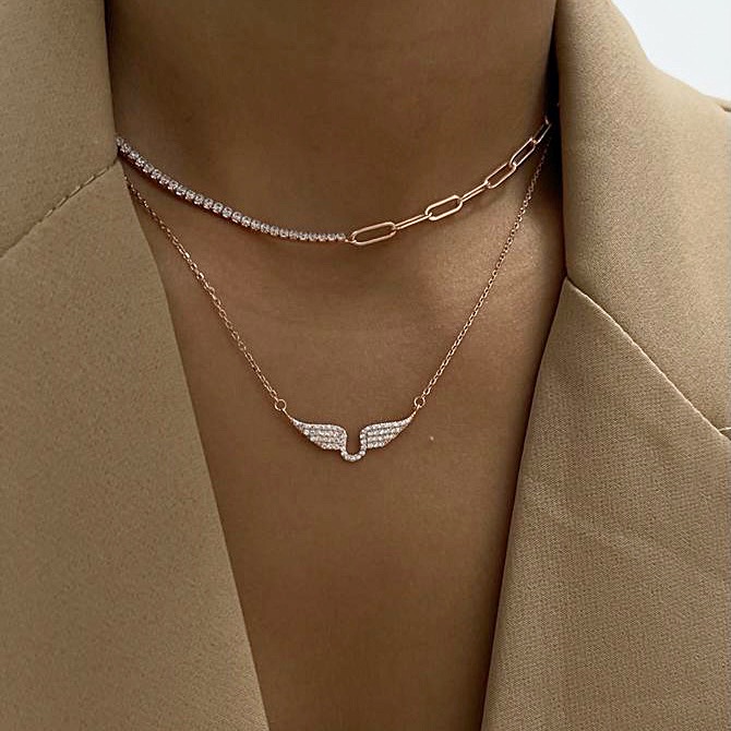 שרשרת טניס לונג