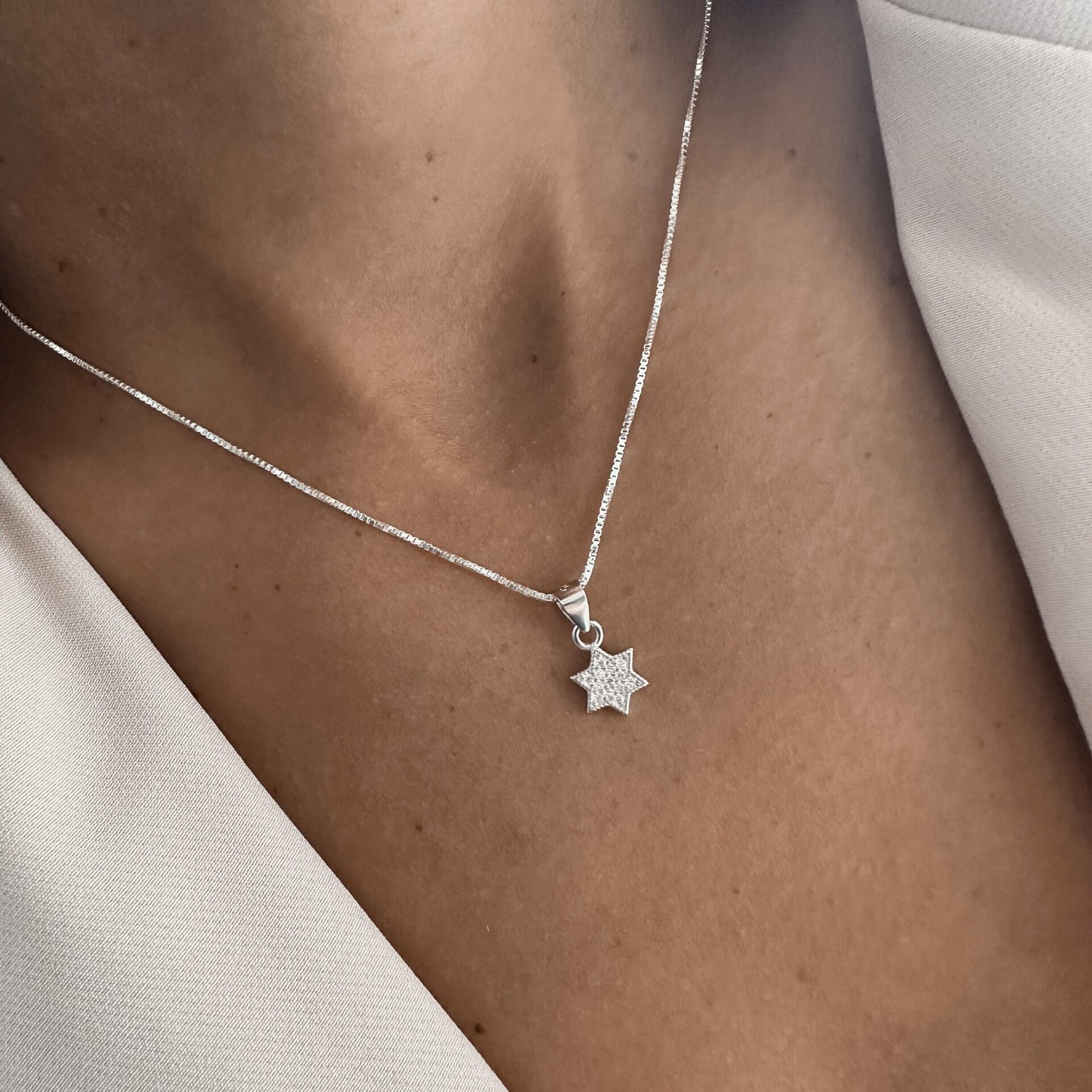 שרשרת מגן דוד רומנו