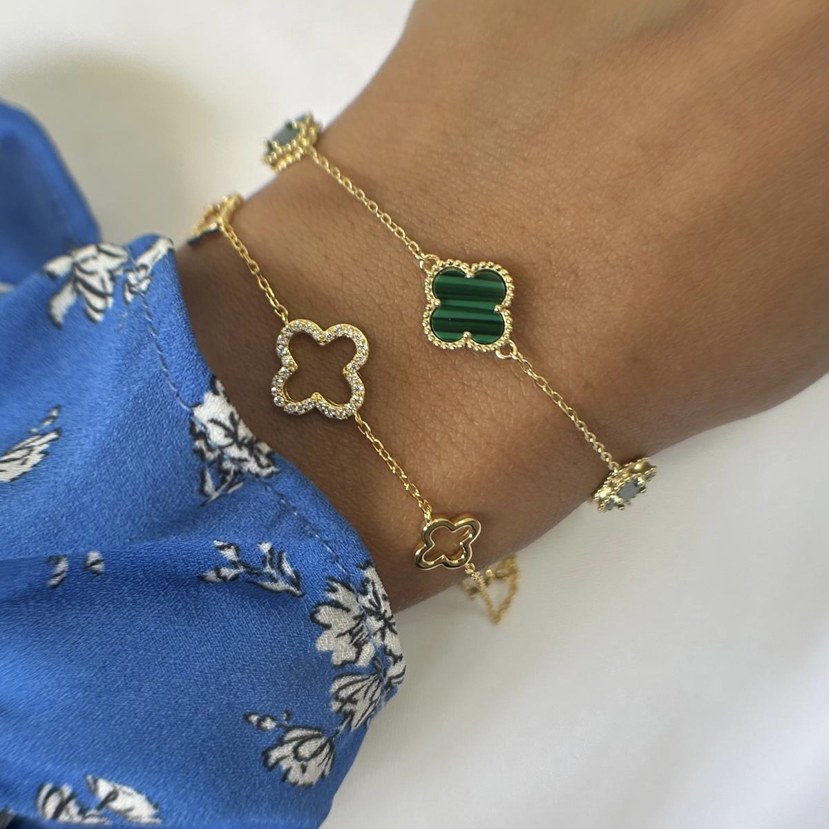 צמיד שלוש תלתנים