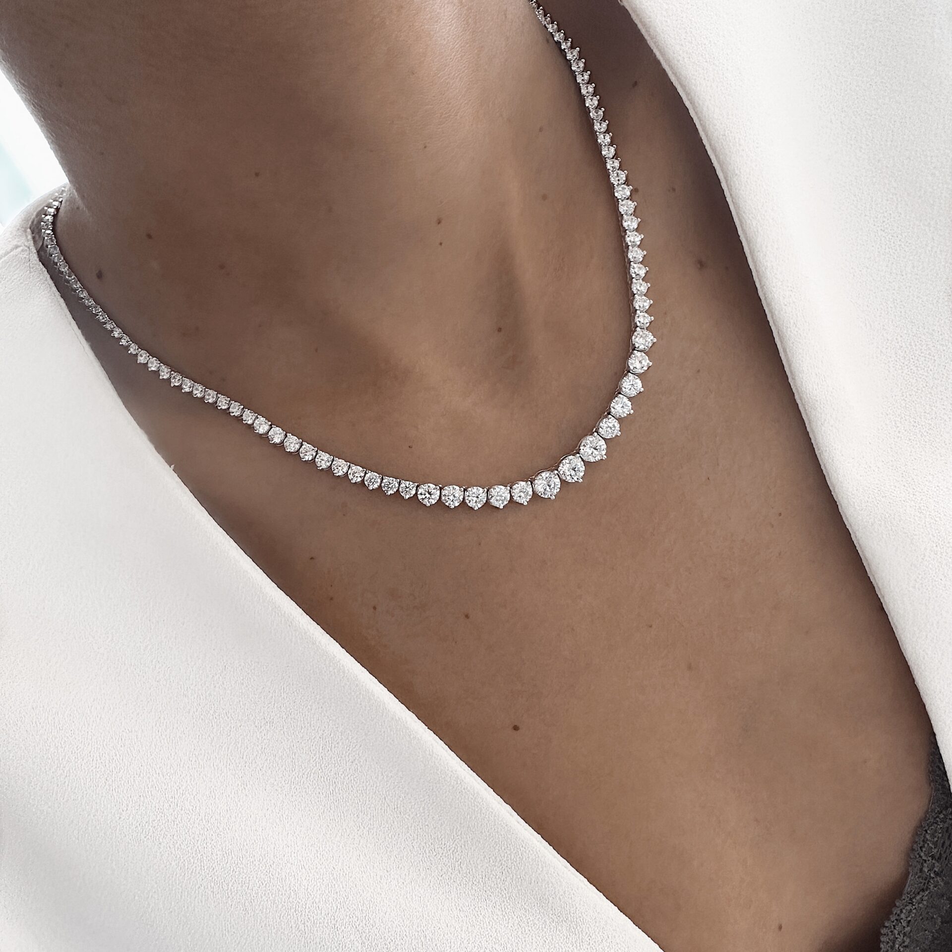 שרשרת טניס ספייס מדורגת