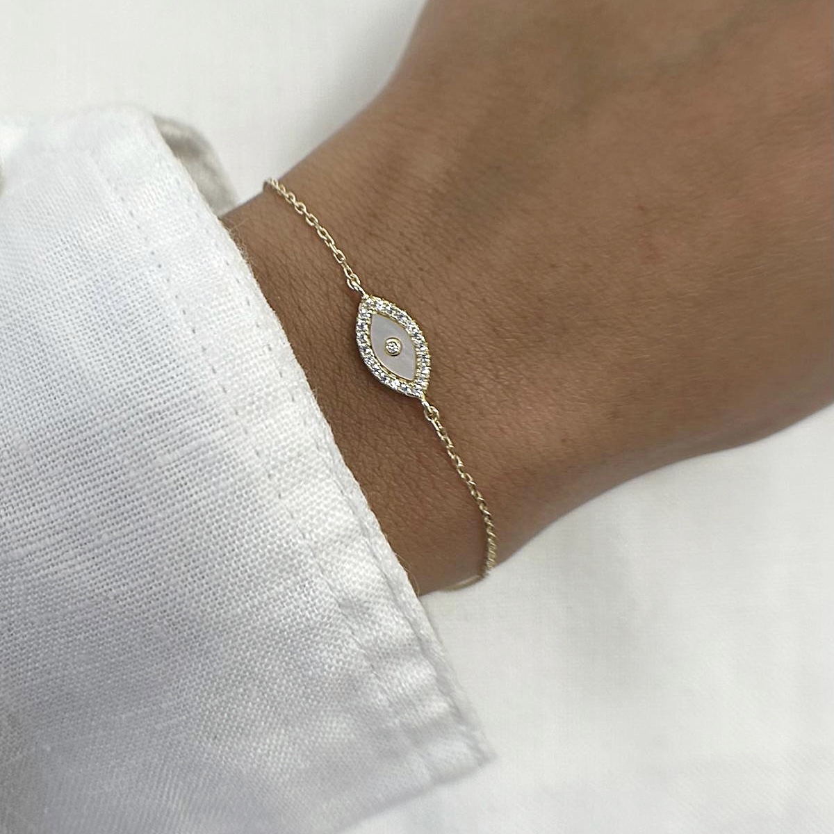 צמיד עין צדף