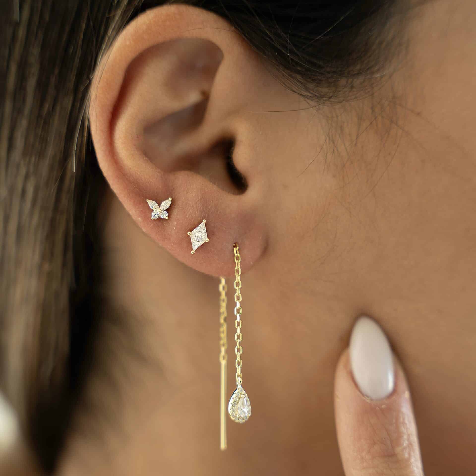 עגיל טיפת אורורה