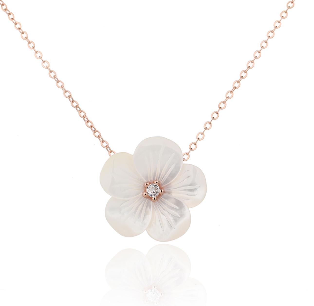 שרשרת פרח צדף