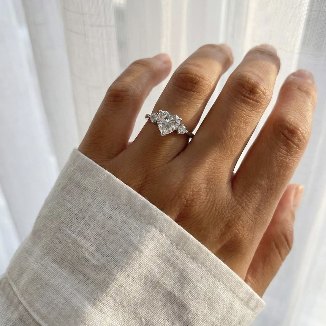 טבעת לב לאב